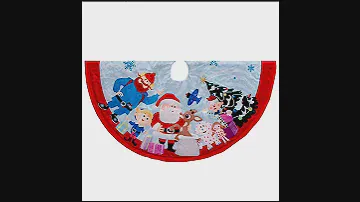 Rudolph the Red-Nosed Reindeer and Friends 48-Inch Tree Skirt