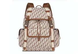 Dior x CACTUS JACK Hit The Road Backpack Coffee Brown