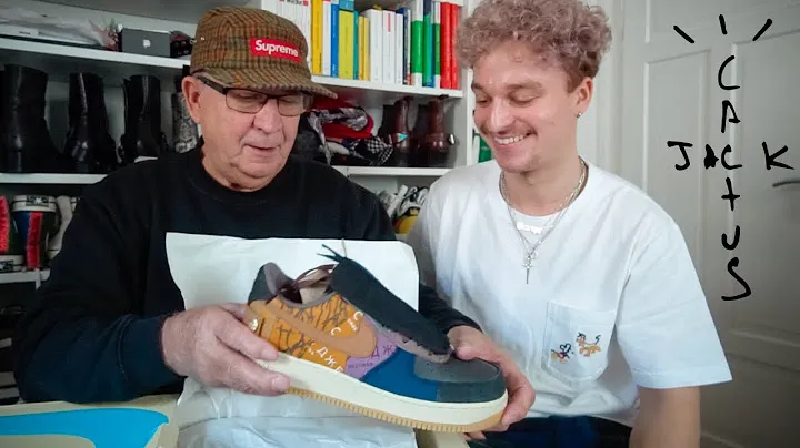 GRAMPS UNBOXES THE TRAVIS SCOTT AIR FORCE 1