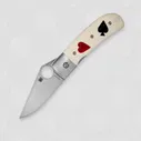 Нож складной One Eyed Jack, 6,3 см, материал клинка: сталь порошковая Crucible CPM S30V, материал рукояти: стеклотекстолит G-10, C226GP, SPYDERCO