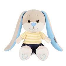 Мягкая игрушка Jack&Lin Зайчик Жак в Футболке и Джинсах 20 см JACK LIN JL-02202315-20