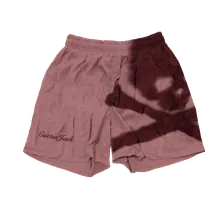 Travis Scott Cactus Jack For Mastermind Skull Shorts Washed Red