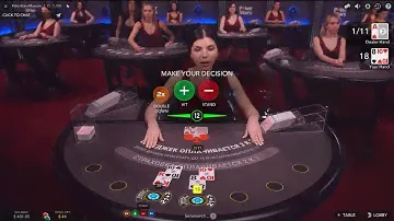 Онлайн БлэкДжек на русском столе)Online BlackJack on russian table