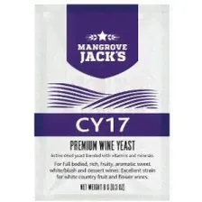 Дрожжи винные CY17 Mangrove Jack (Новая Зеландия)