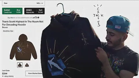 CACTUS JACK TRAVIS SCOTT MERCH FOUND AT THE FLEA MARKET!!