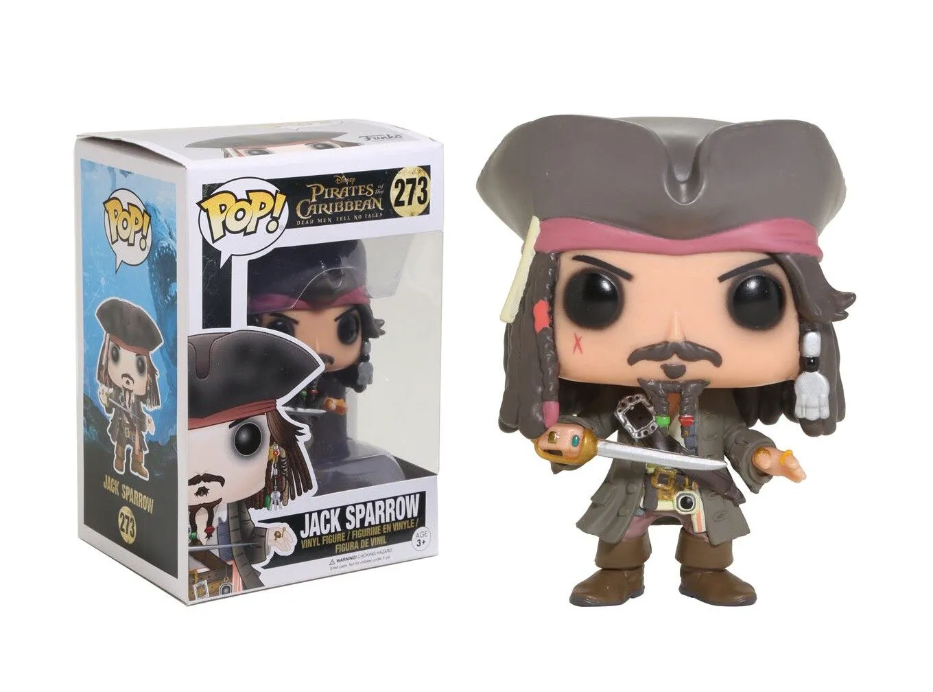 Funko Pop Disney Pirates of the Caribbean: Jack Sparrow Vinyl Figure #12803