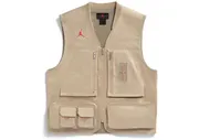 Travis Scott Cactus Jack x Jordan Utility Vest Desert/Khaki/University Red
