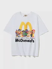 Футболка Cactus Jack Merch McDonalds Print "White II"