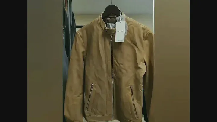 JACK & JONES. Кожаная куртка. XS. профиль на АВИТО и ВКОНТАКТЕ. ОДЕЖДА БЕЗ ГРАНИЦ.
