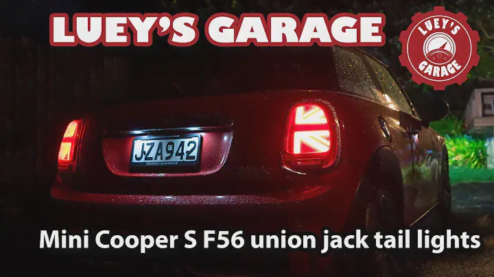 Mini Cooper S F56 union jack tail lights DIY with Bimmercode coding instructions