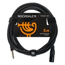 Кабель XLR male - mono jack male ROCKDALE MN001-5M (5 м)