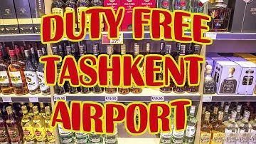 Дьюти Фри Ташкент Аэропорт / Duty free Tashkent Airport Цены Алкоголь Обзор (Узбекистан Uzbekistan)
