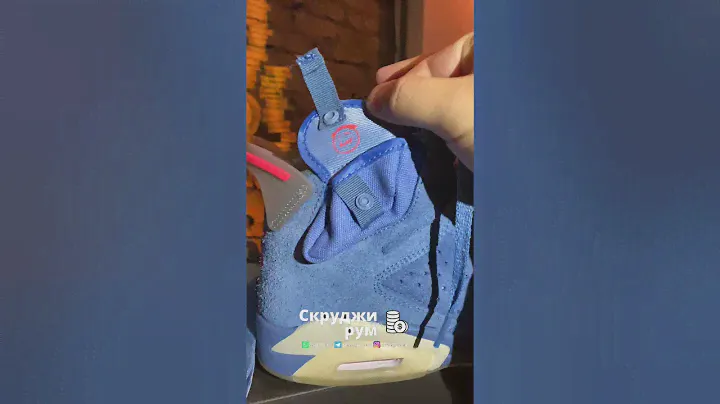 Видеообзор Nike Air Jordan 6 Travis Scott “Houston Oilers”