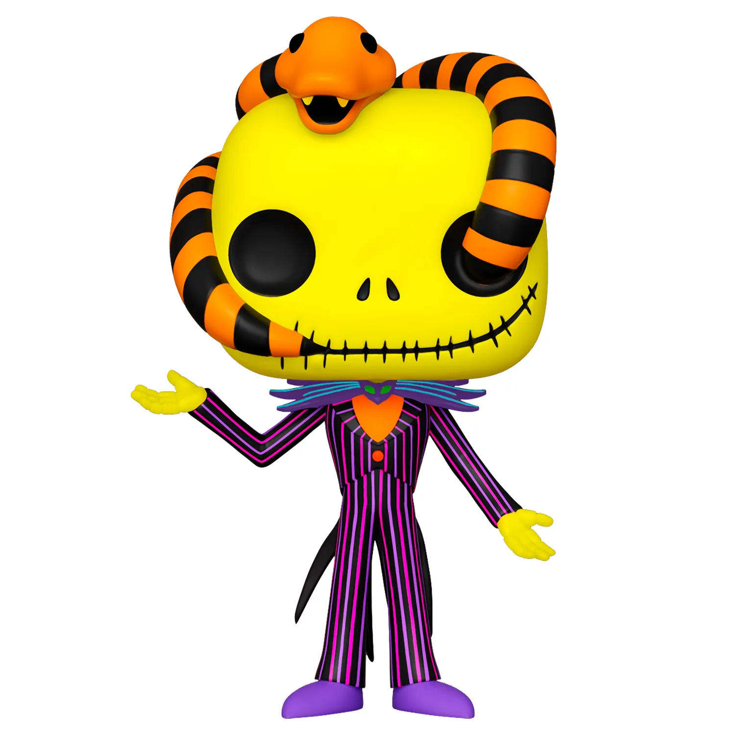 Фигурка Funko POP! Disney TNBC Jack Skellington (Snake Head) (Black Light)-0